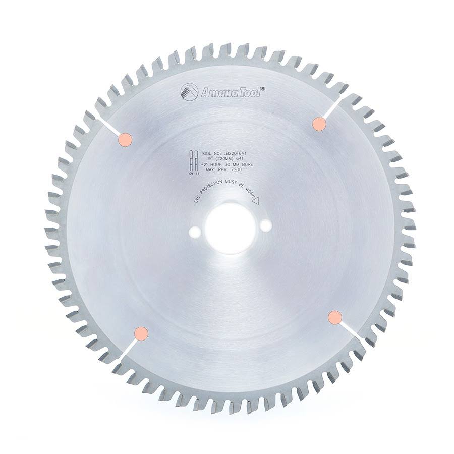 Carbide Tipped 220mm D x 64T TCG Saw Blade K6859