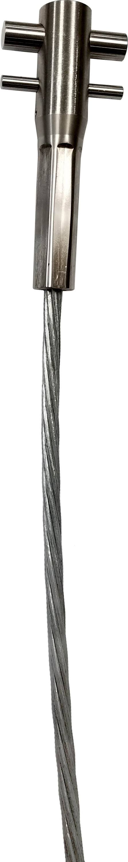 Galvanized Steel Cable Vertical Safety System 70ft N91385