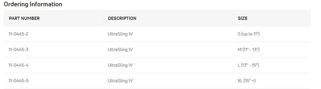 UltraSling IV Medium F231