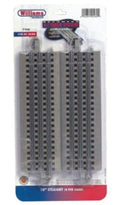 O Gauge E-Z Track 10" Straight Pack-4 Multi-Colored K796513
