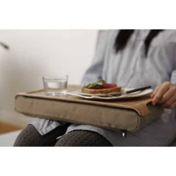 Mini Laptray Lacquered Willow Surface B803841