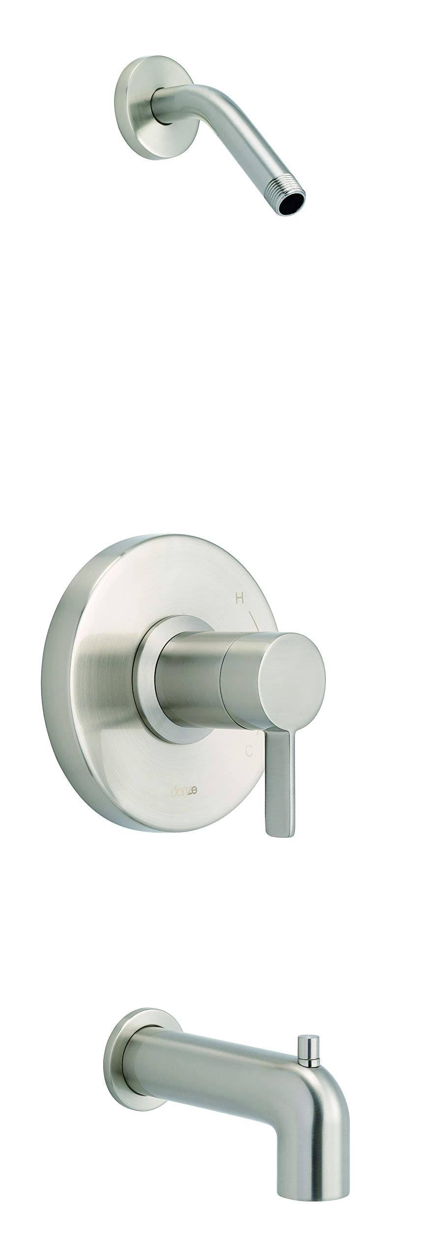 Brushed Nickel Tub and Shower Trim Kit Q5467
