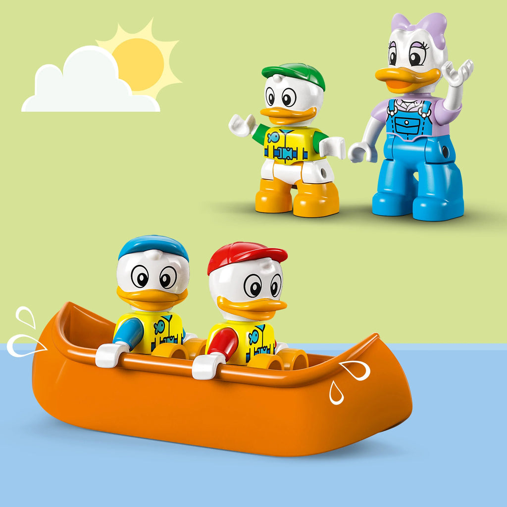 LEGO DUPLO Disney Mickey and Friends Camping Adventure 10997 Toddler Building Toy Set T877185
