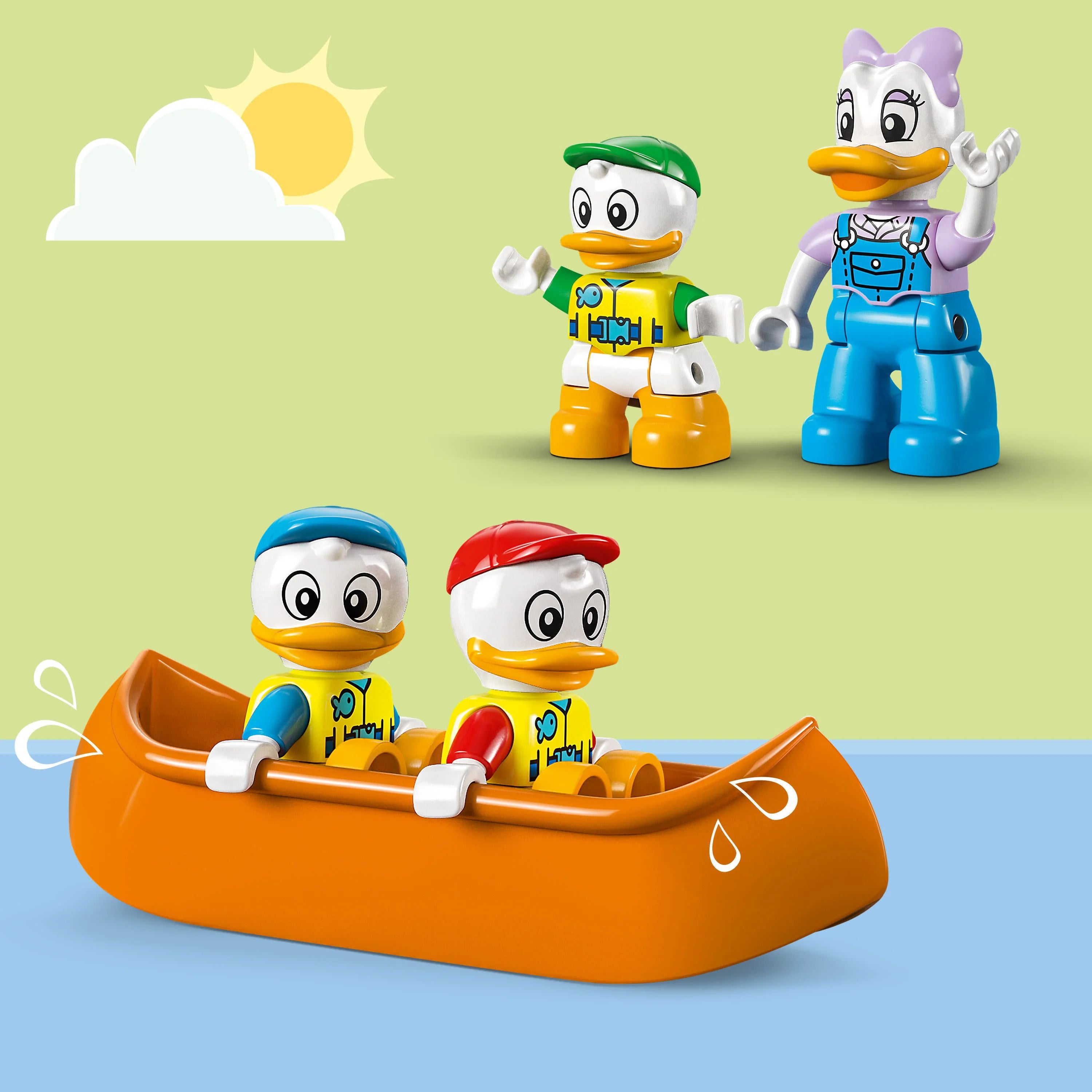LEGO DUPLO Disney Mickey and Friends Camping Adventure 10997 Toddler Building Toy Set T877185