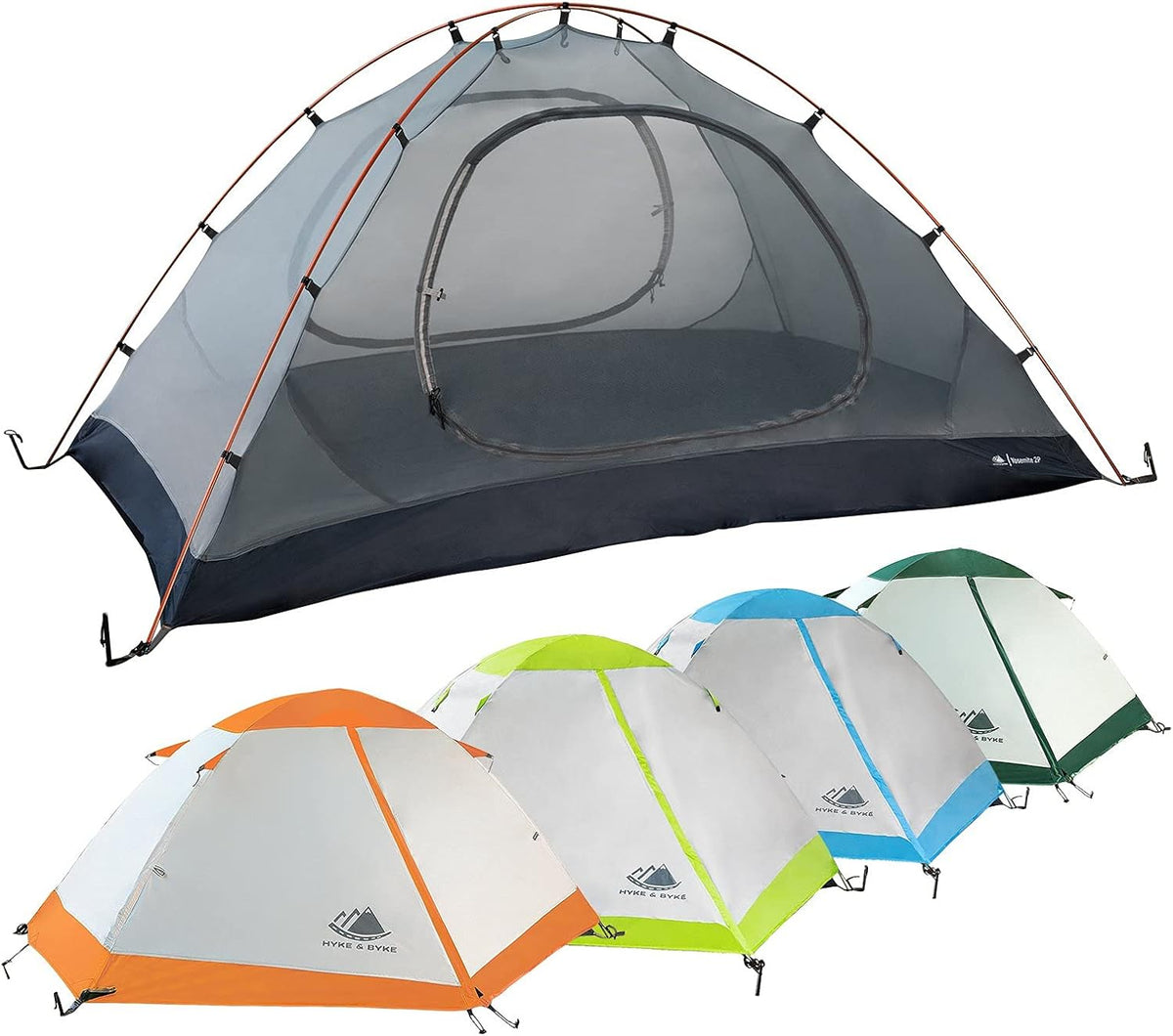 3 Season Ultralight Waterproof Tent with Rain Fly and Footprint V6131