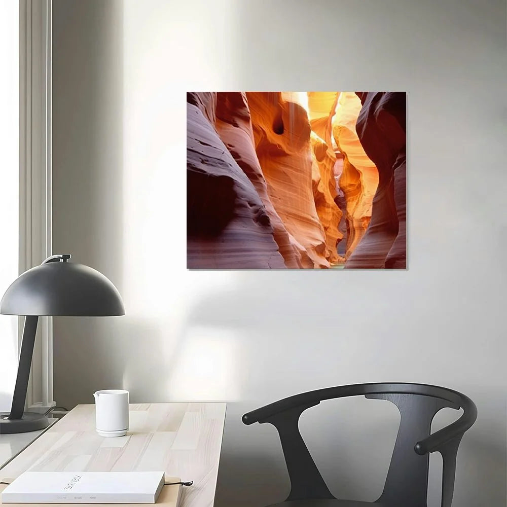 Antelope Canyon Canvas Wall Art Poster Print C7119