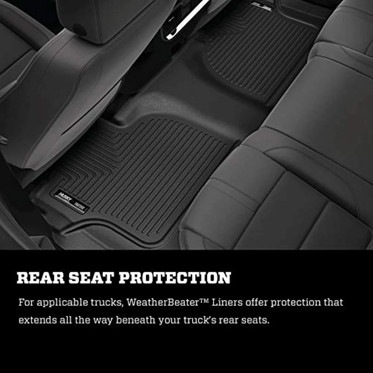 Black Front & 2nd Seat Floor Liners J433