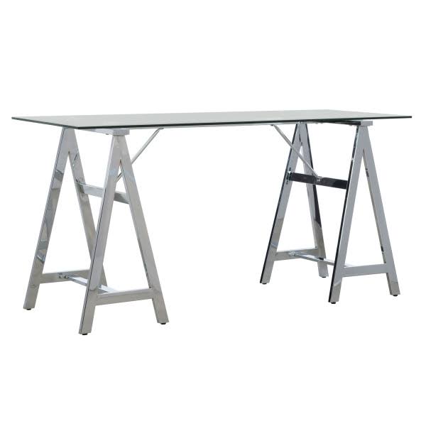 Chrome Trestle Desk V954351