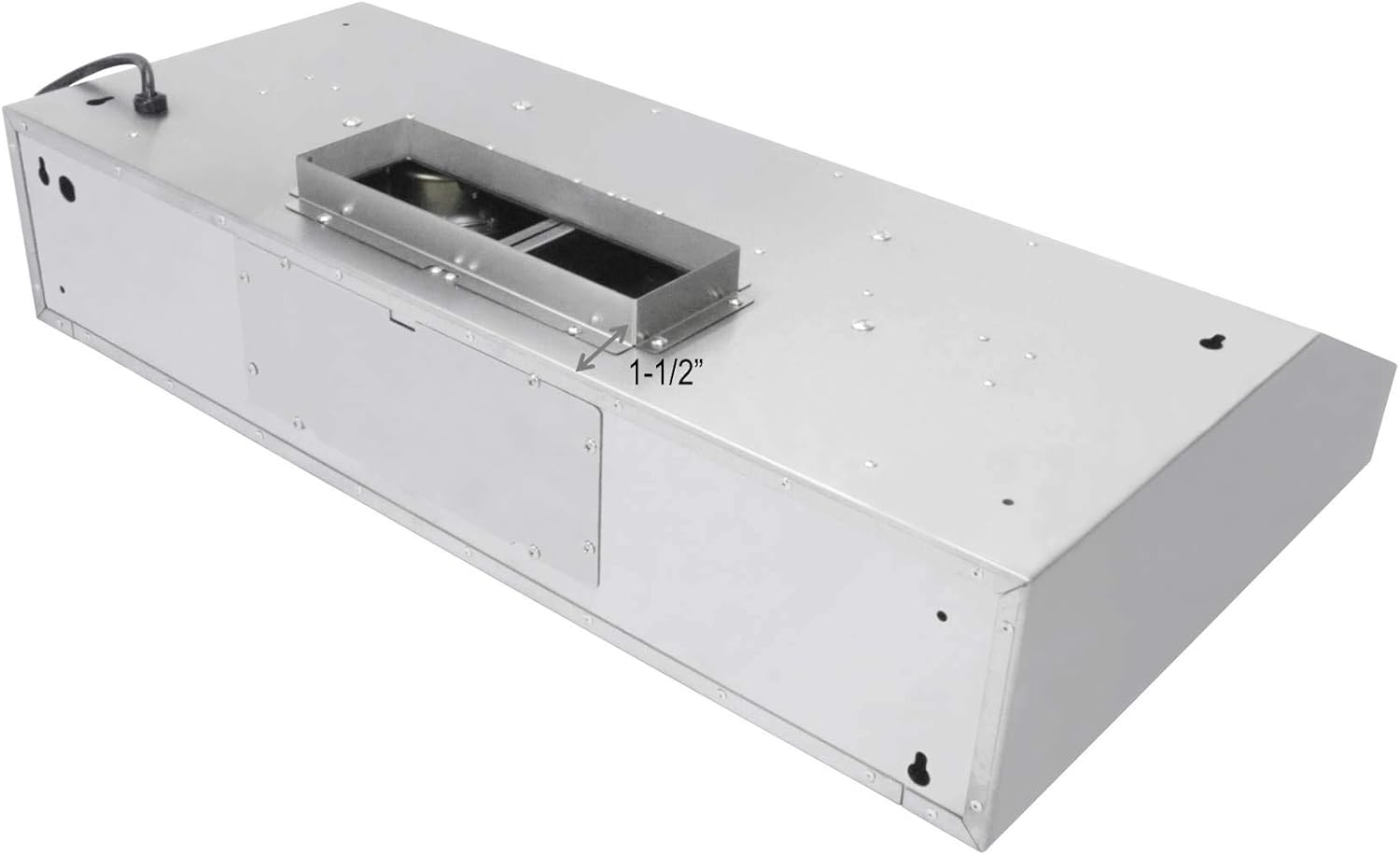 Rectangle Vent Range Hood with LED Lights J959818