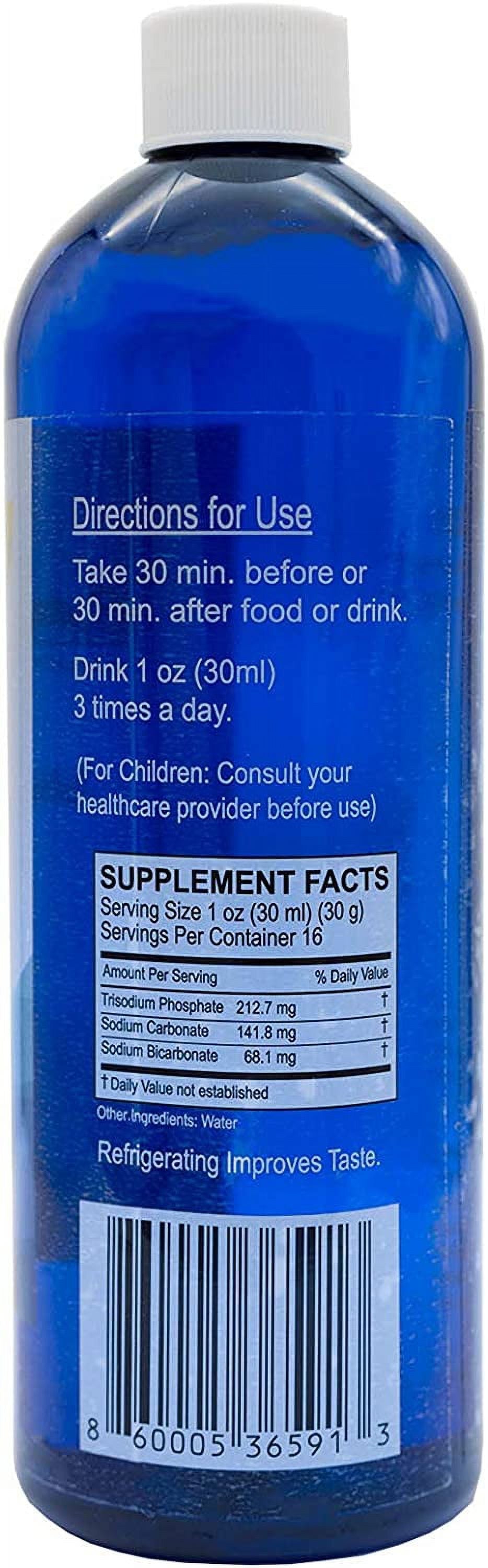 11+ pH Alkalizing Concentrate Mineral Liquid (16 fl oz, 6 Bottles) K335