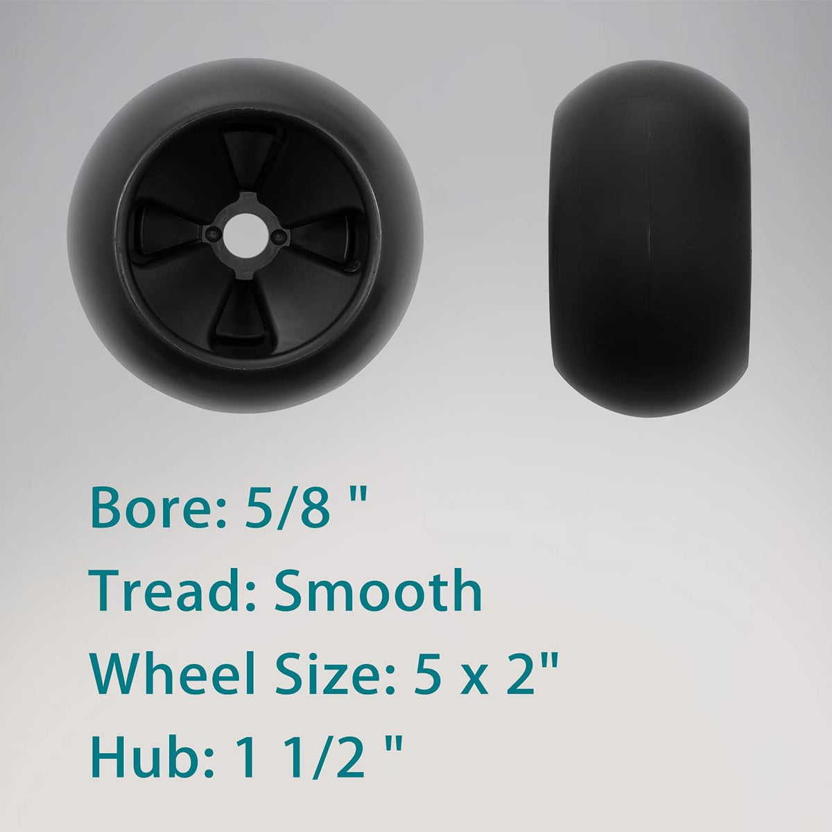Anti Scalp Deck Wheel Kit Set of 6 Replacement B512