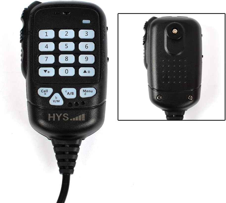 Dual Band VHF/UHF Mobile Transceiver with Programming Cable Antenna Adapter T4962
