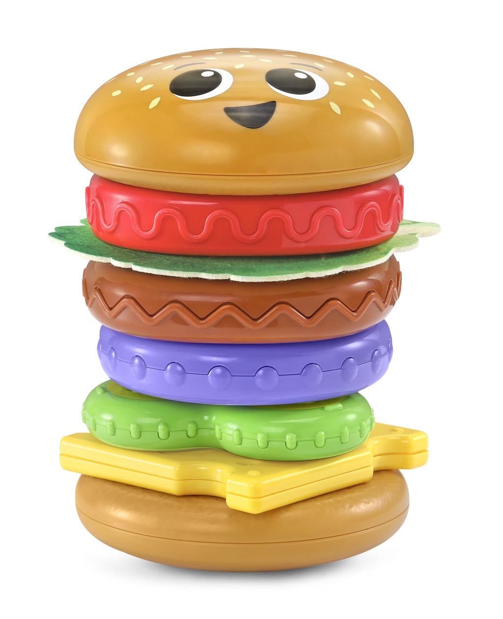 4-in-1 Learning Hamburger Stacking Baby Toy M897499