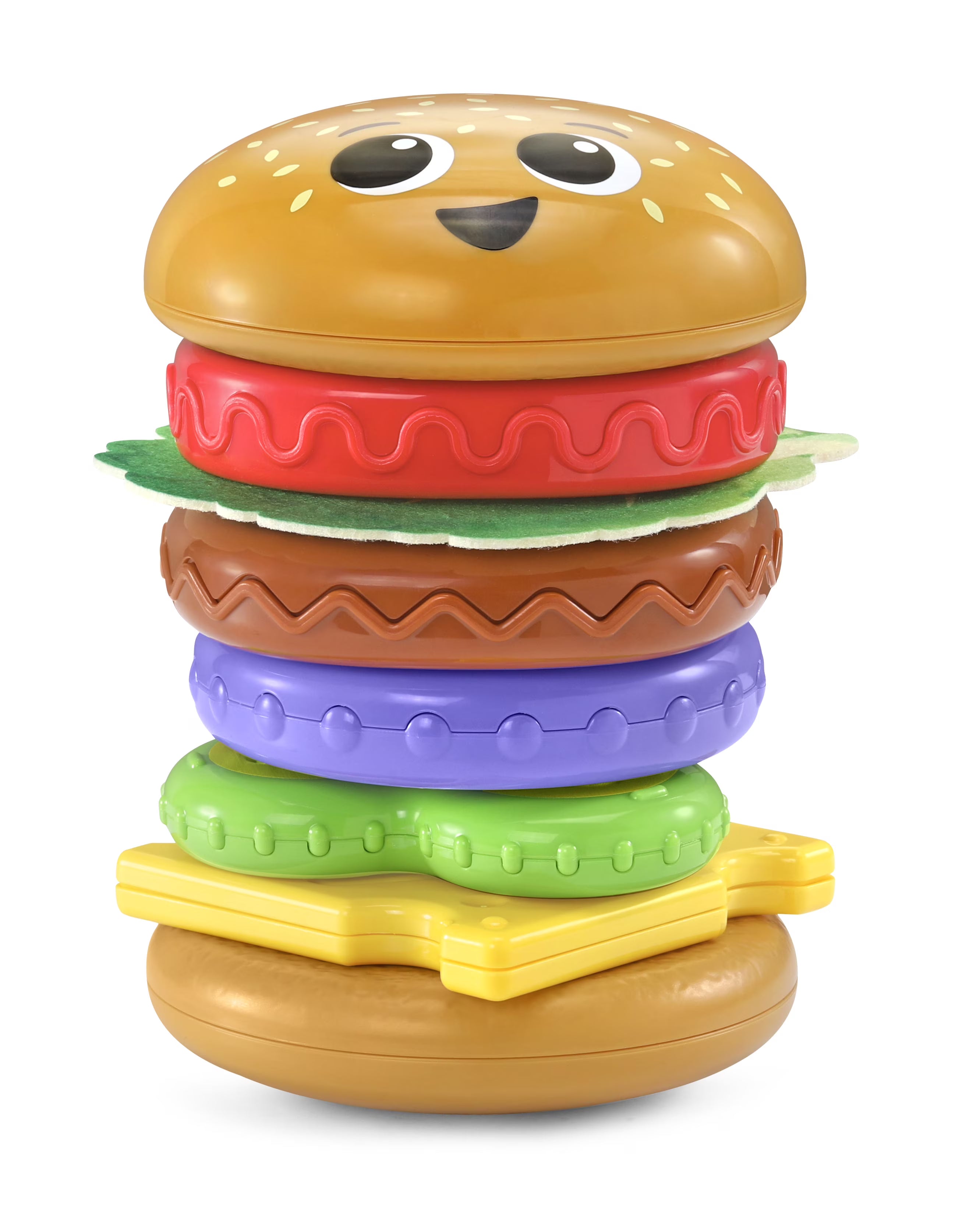4-in-1 Learning Hamburger Stacking Baby Toy M897499
