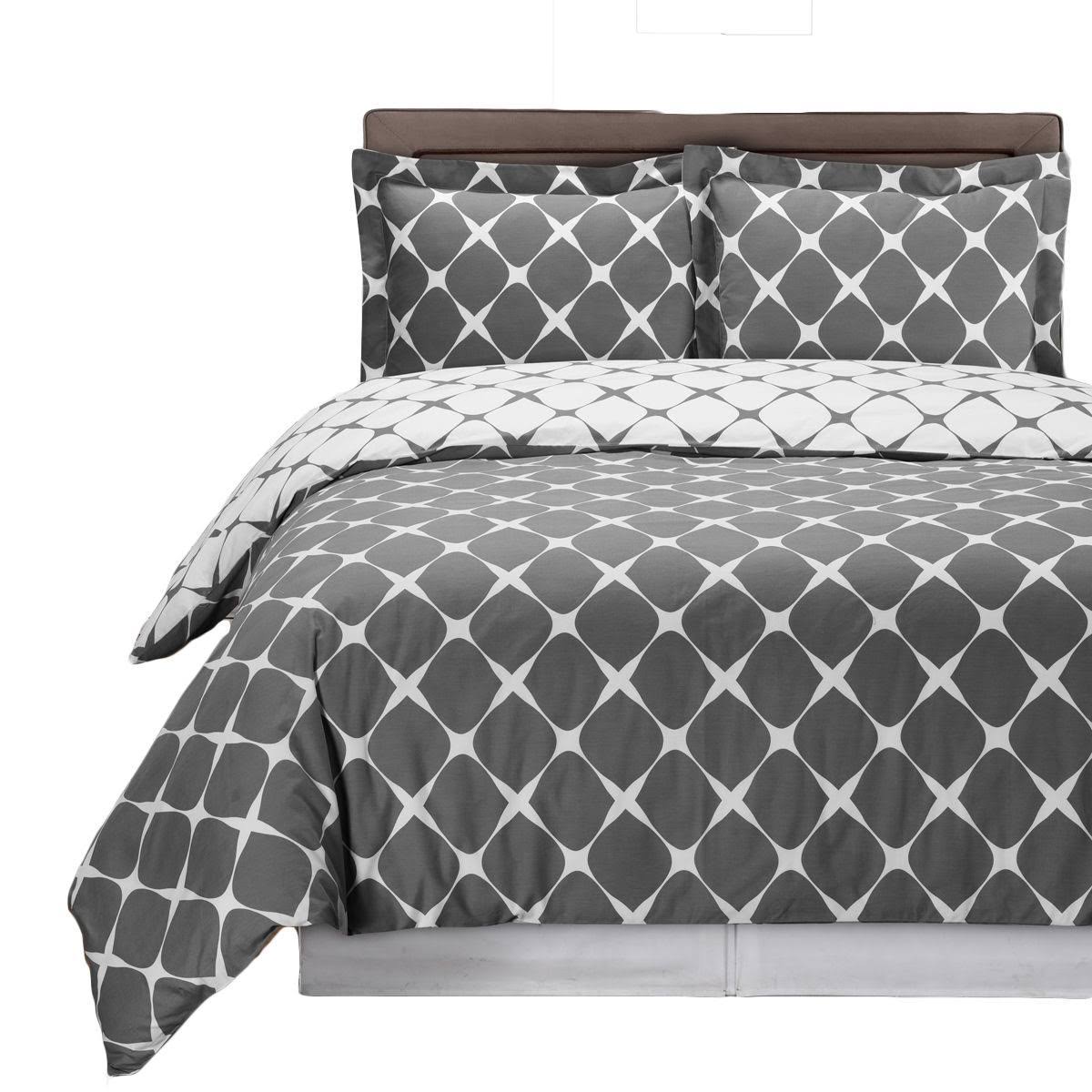 Gray Sateen 300 Thread Count California King Sheets I1713