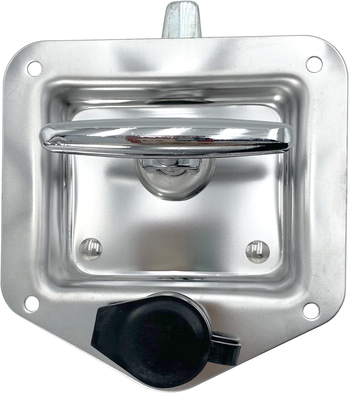 2 Pcs Stainless Steel Tool Box Latch T Handle Latches with Lock W678392