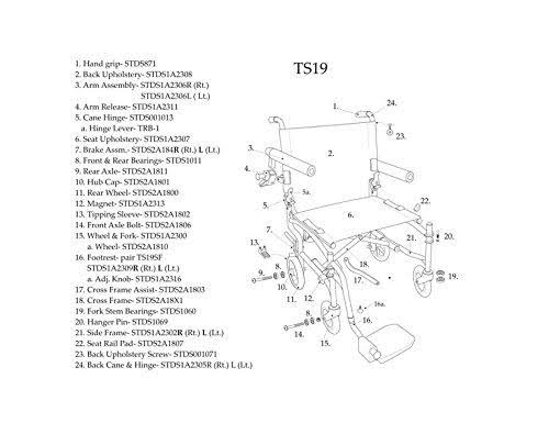 Aluminum Transport Wheelchair G642145