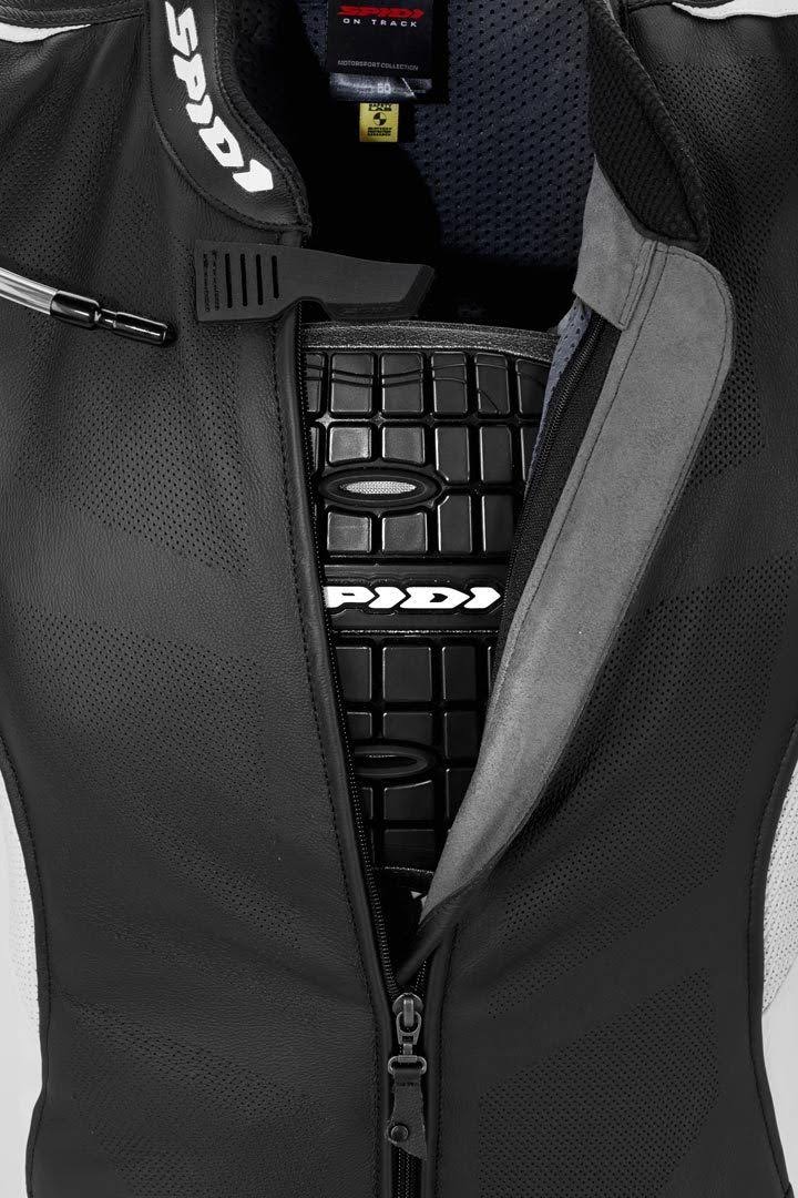 Black-White Leather Suit M580
