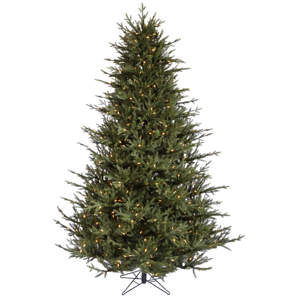 6.5 ft Itasca Frasier Tree with 600 Warm White LED Lights E887