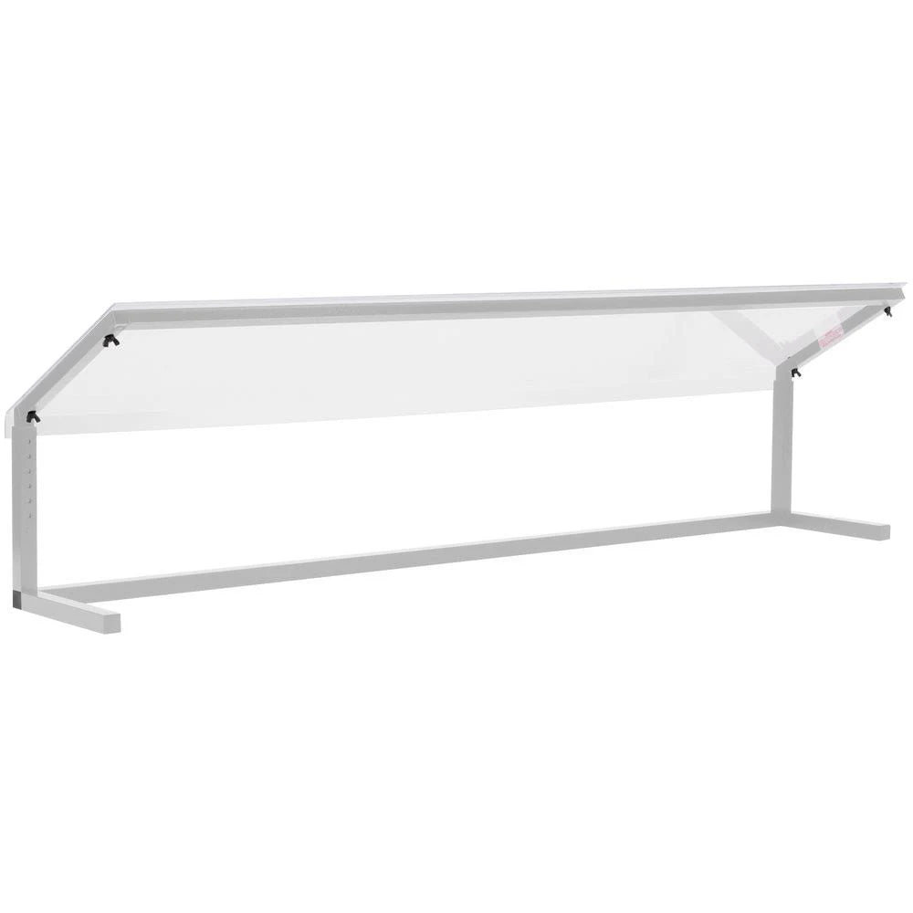 Clear Adjustable Single Sided Sneeze Guard R997