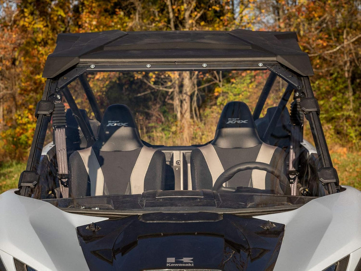 Scratch Resistant Full Windshield for Kawasaki Teryx KRX 1000, 1/4 Polycarbonate Hard Coated R359818