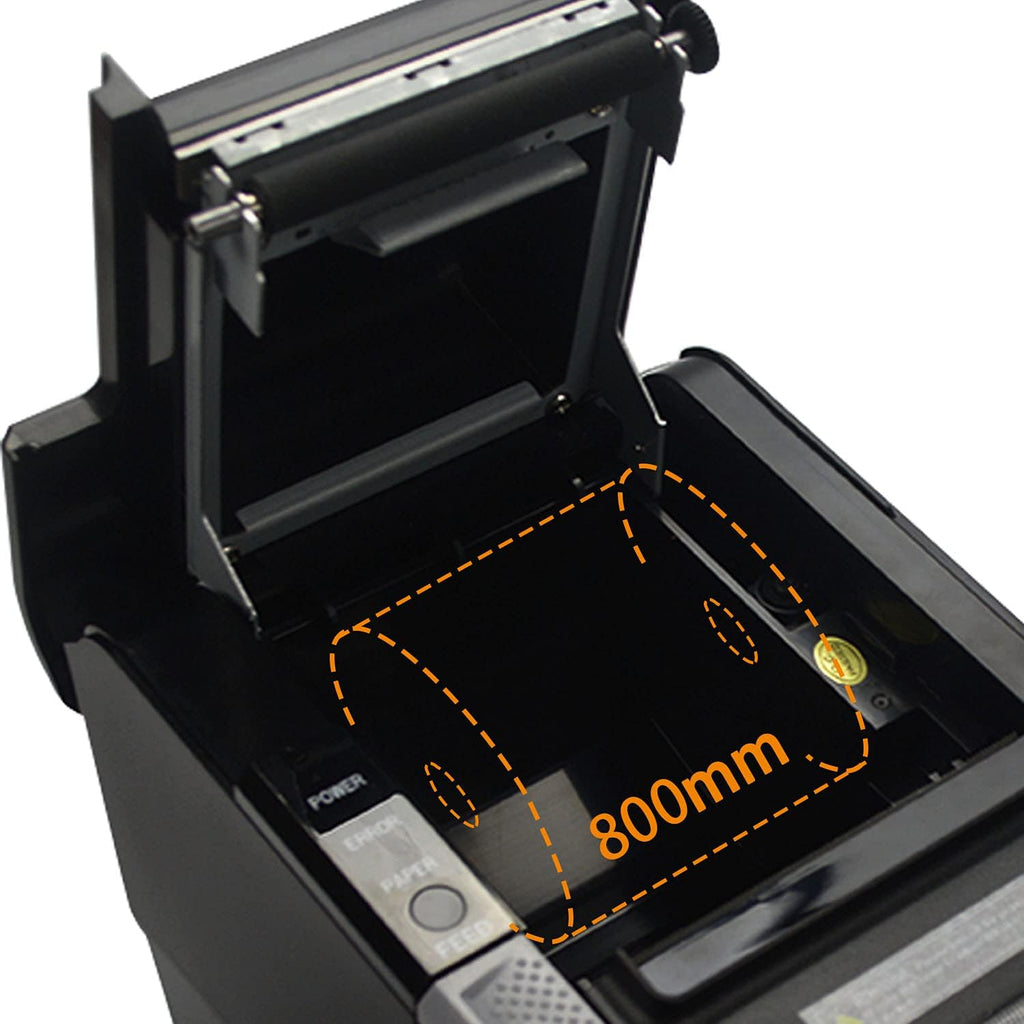 80MM Direct Thermal Receipt Printer with Auto Cutter G654423