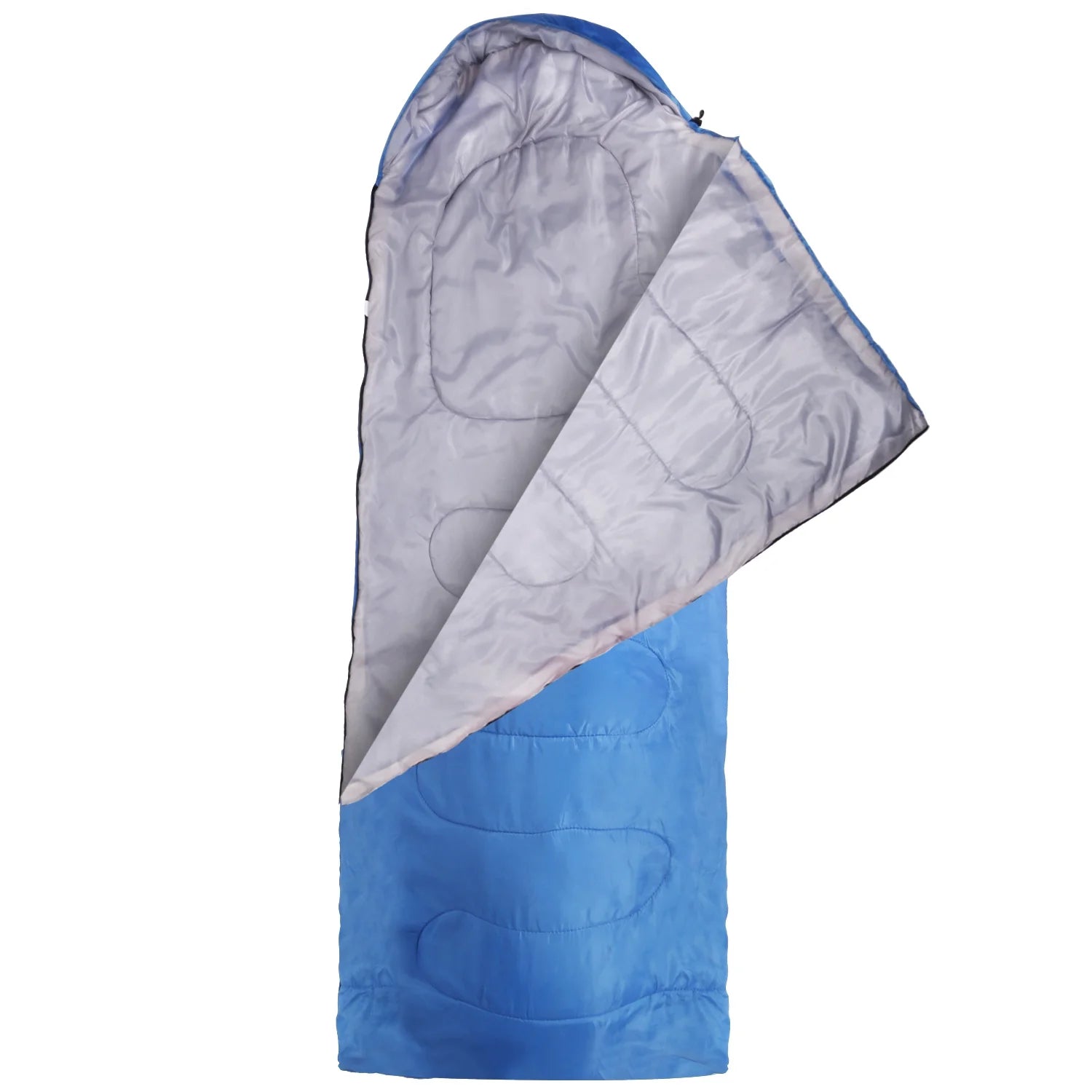 Royal Blue Backpacking Sleeping Bag with Carry Bag G722002
