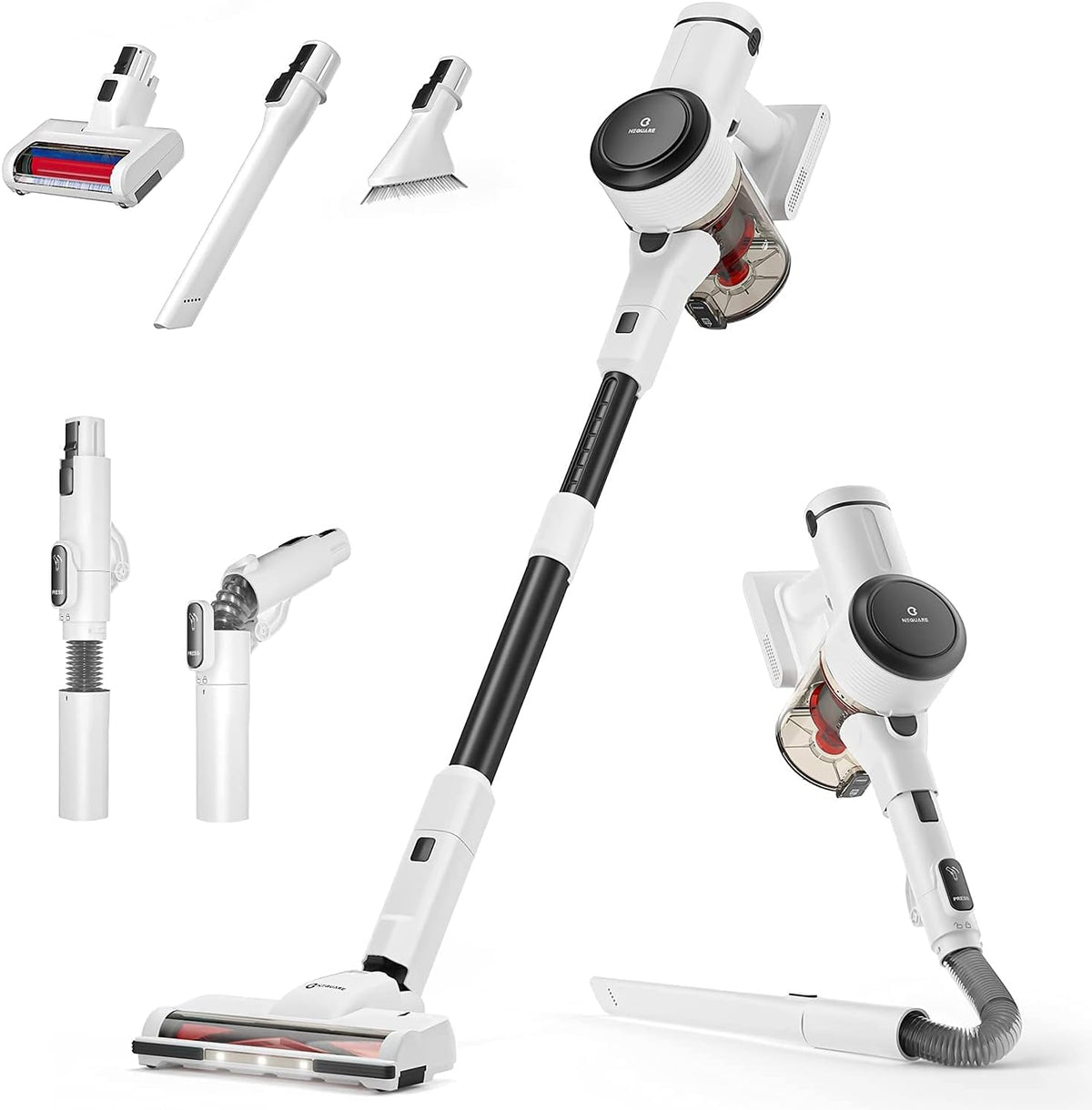 Cordless Stick Vacuum Cleaner with 280W Suction S357