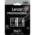 128GB UHS-II SDXC Memory Card (2-Pack) M242