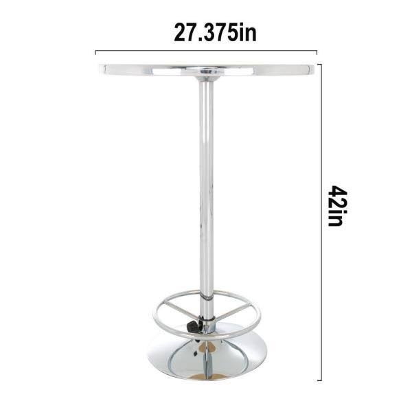 Chrome Pub Table W2515