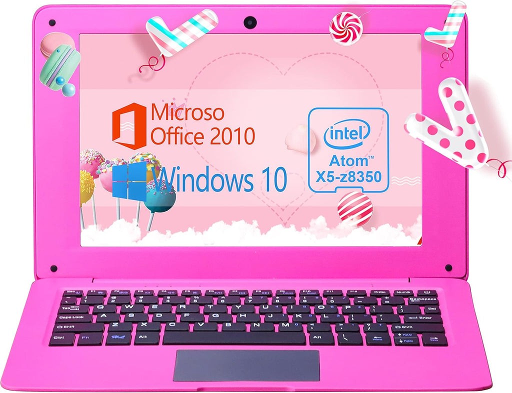 10.1 inch Ultra-Thin Laptop AtomX5 Z8350 Quad Core Processor 2G RAM/32GB EMMC Notebook (Blue) Z192
