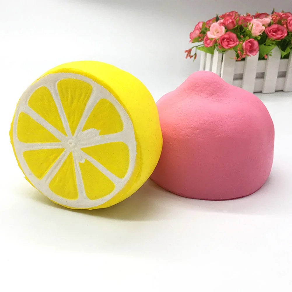 Lemon Shape Stress Relief Squeeze Toy M31842