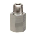 Threaded Adapter, Stainless Steel, 3/8x22 Female BSPP to 3/8x22 Male NPT H348641