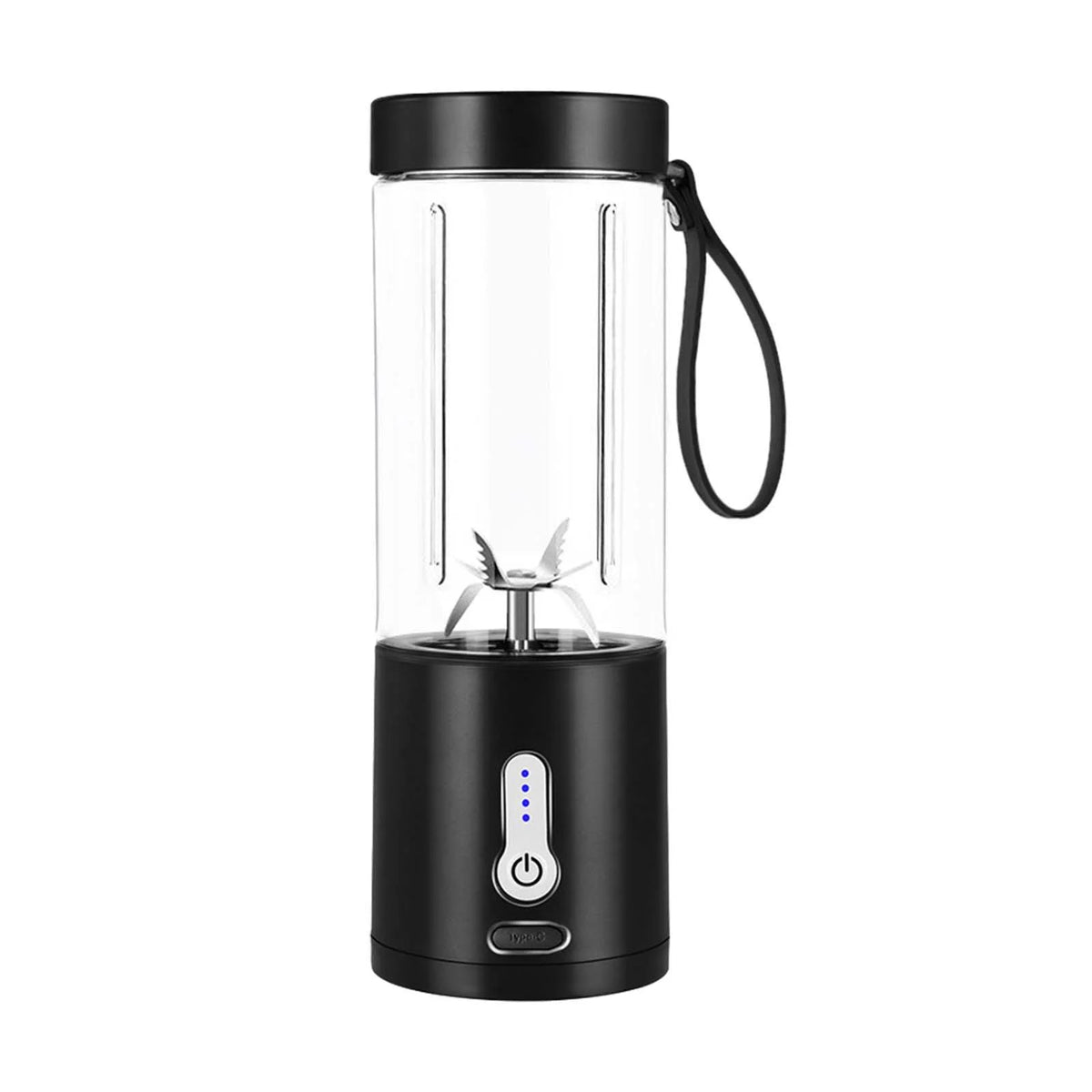 Black Electric USB Juicer Cup 530ml A6785