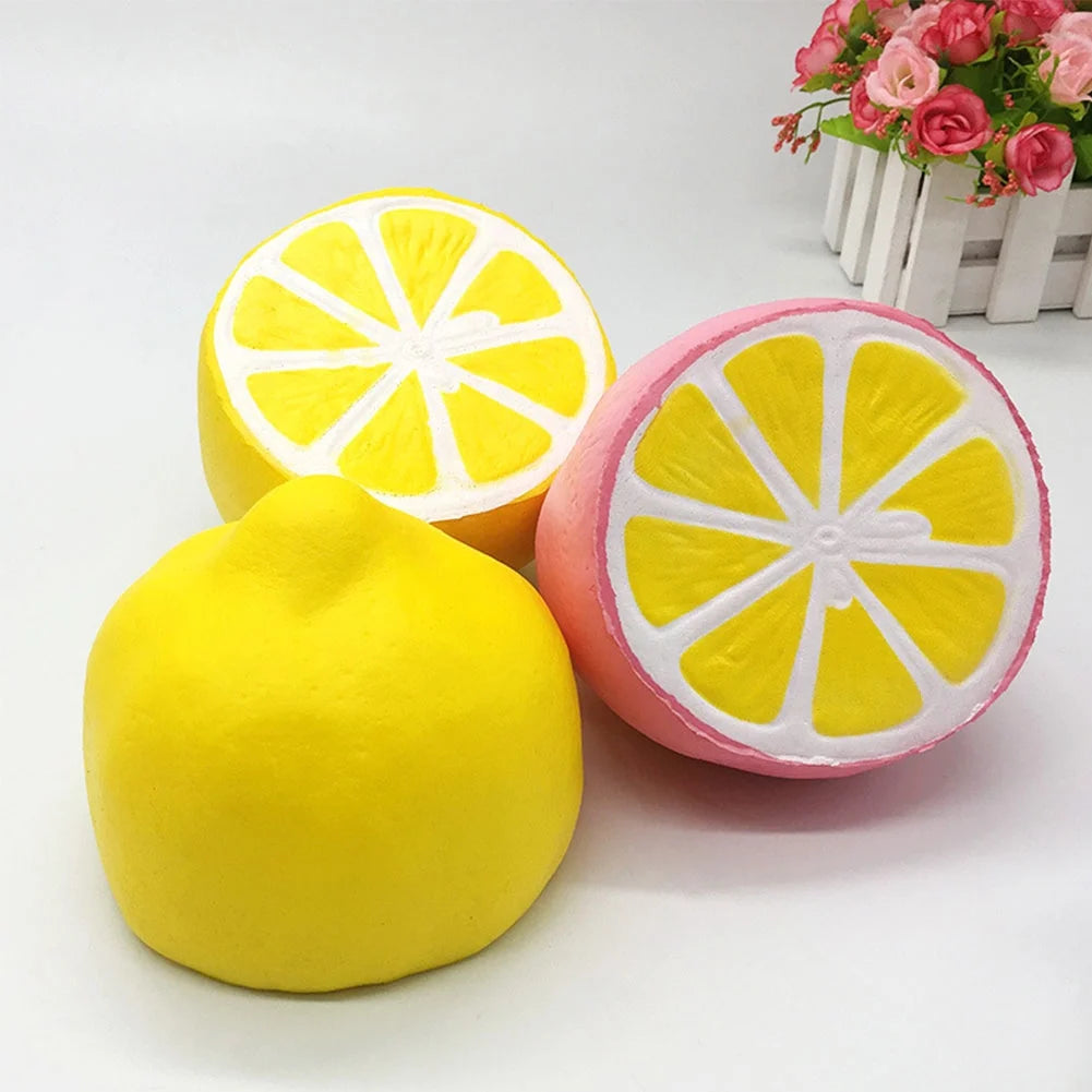 Lemon Shape Stress Relief Squeeze Toy M31842
