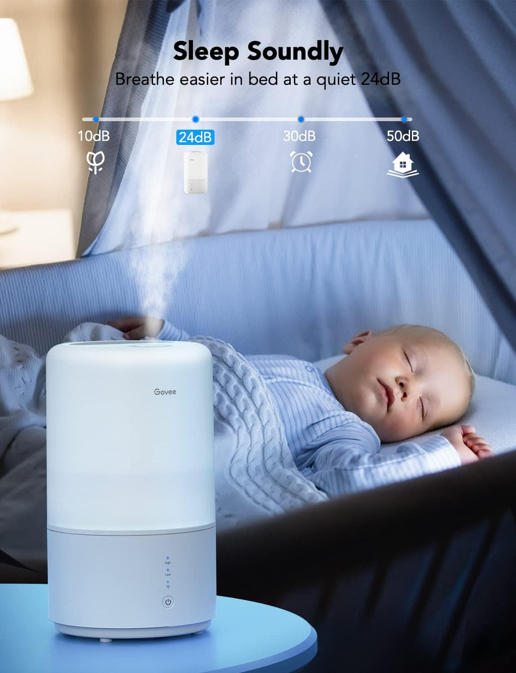 Smart Humidifiers 3L Pack of 2 E680698