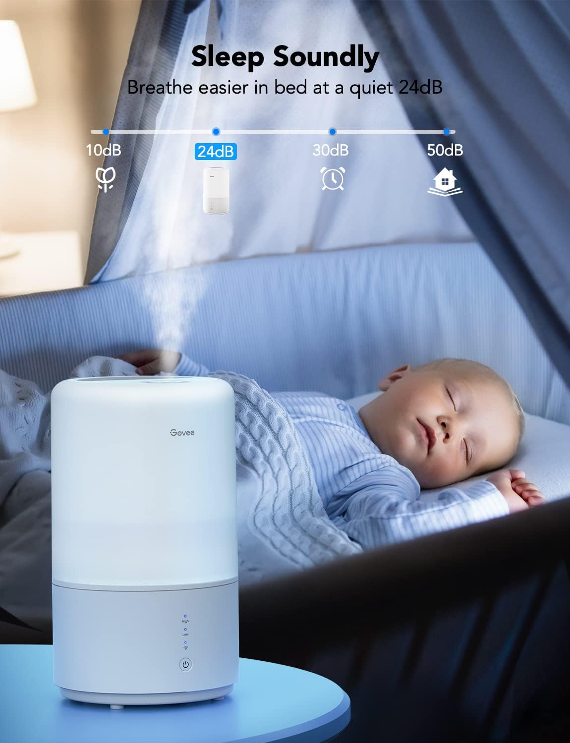 Smart Humidifiers 3L Pack of 2 E680698