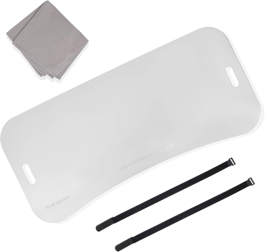 Clear Acrylic Treadmill Laptop Tray with 2 Straps, Pack of 2 C944