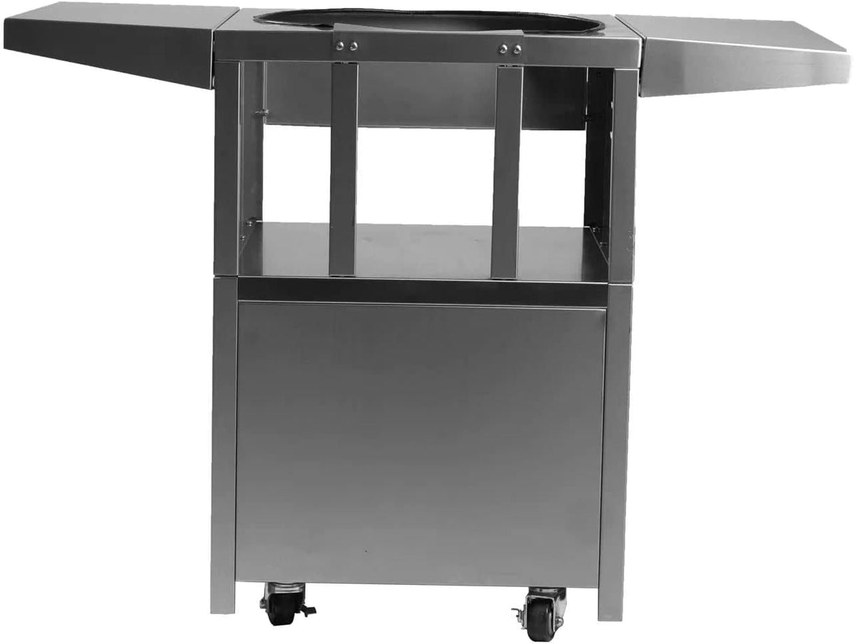 Stainless Steel Grill Cart for 18-Inch Kamado Grill B407371