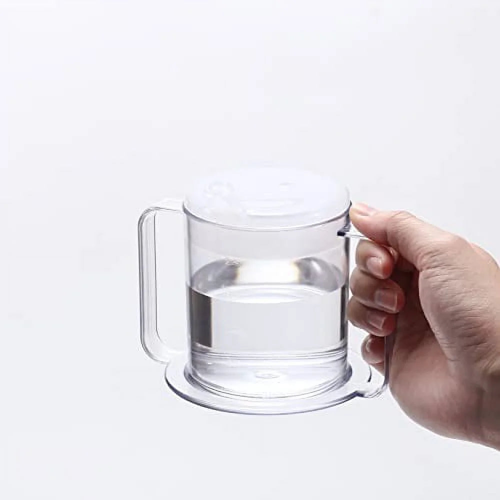 2-Pack Plastic Mug with 2 Lids T138