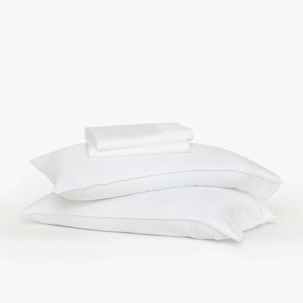 White 4-Piece Eucalyptus Sheet Set N96771