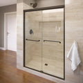 70x22 High x 47x22 Wide Bypass Framed Shower Door Oil Rubbed Bronze W3146
