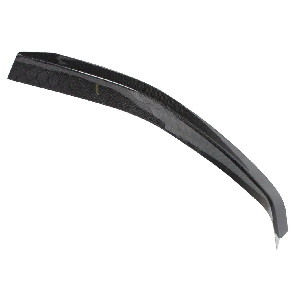 Honeycomb Carbon Fiber Rear Trunk Spoiler Add-On Z544