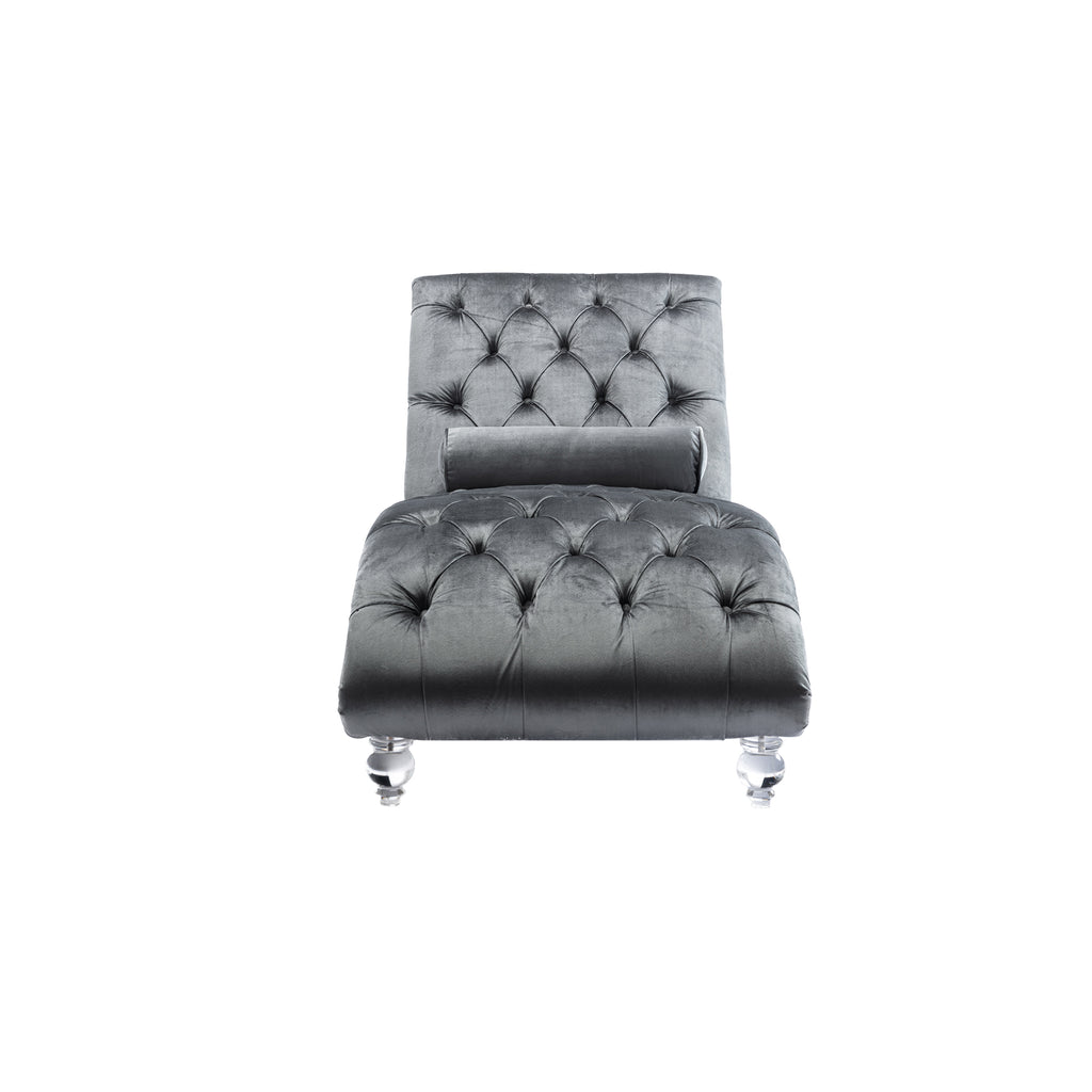 Leisure Concubine Sofa With Acrylic Feet H852089