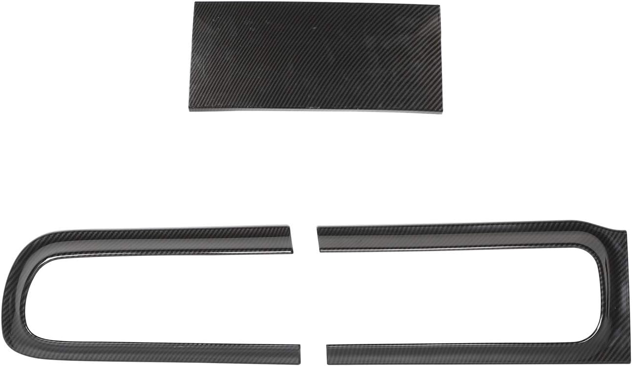 Carbon Fiber Grain Taillight Cover Trim Accessories Pack of 2 R52625