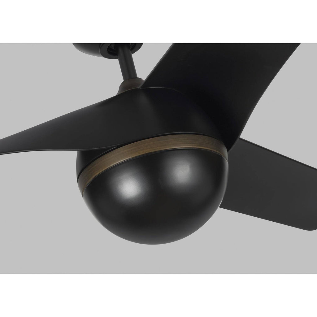 Chrome LED Ceiling Fan B5034