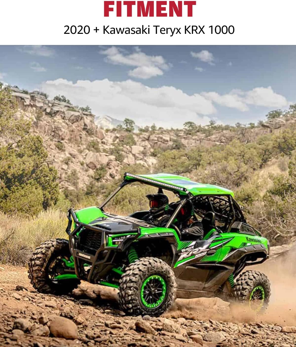 Heavy Duty Steel Black Bed Enclosure for Kawasaki Teryx KRX 1000 I270