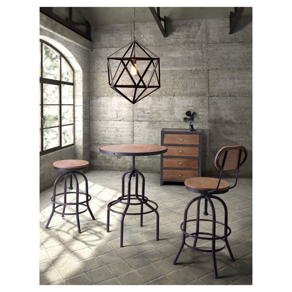 Distressed Natural Counter Stool E240