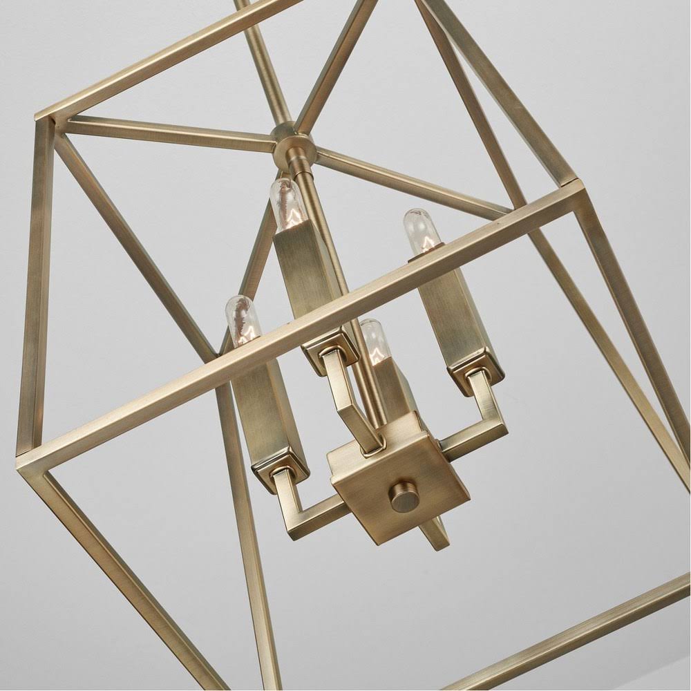Matte Black 4 Light Foyer K427
