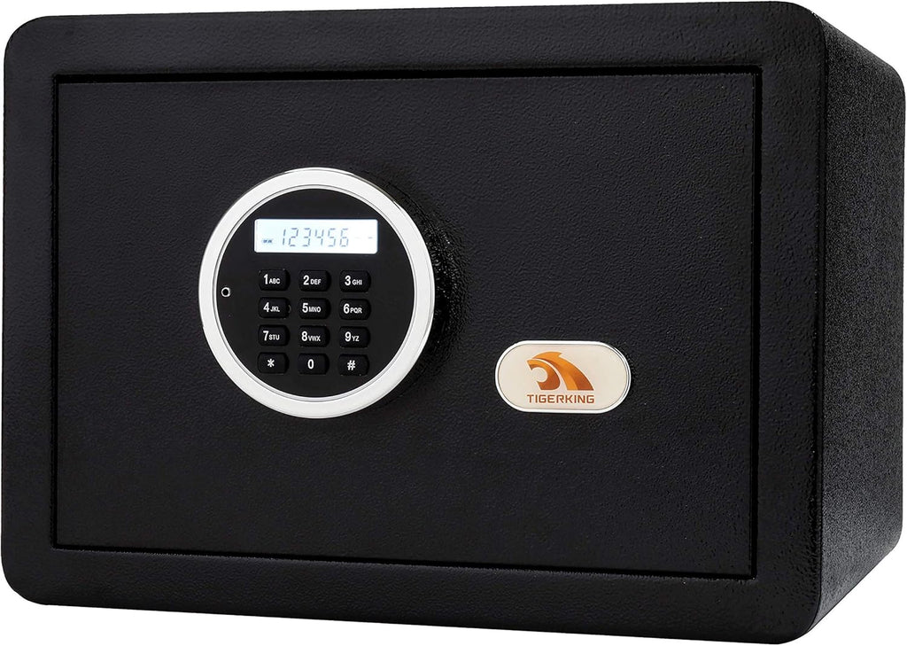 White Biometric Security Safe Box X44511